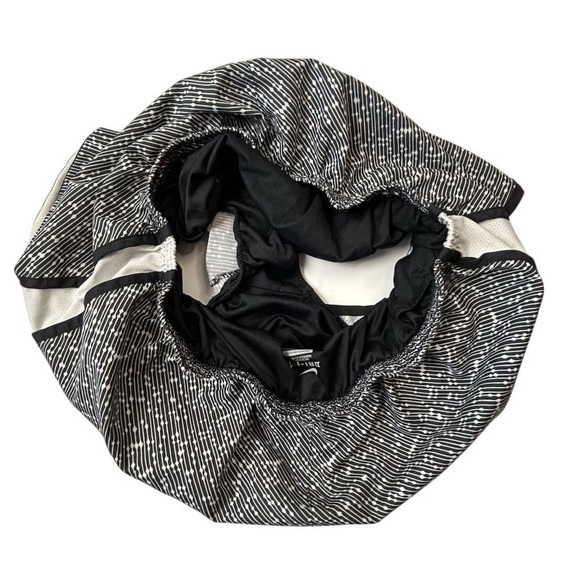 Nike Women's Dri-FIT Tempo Running Shorts Black Geometric Size L - Picture 5 of 6